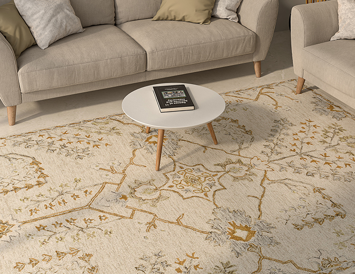 traditional handwoven rug