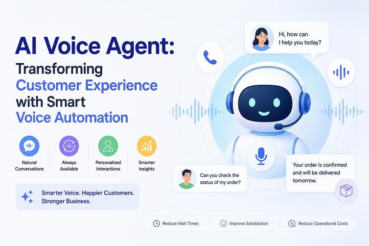 AI Voice Agent Transforming Customer Experience with Smart Voice Automation