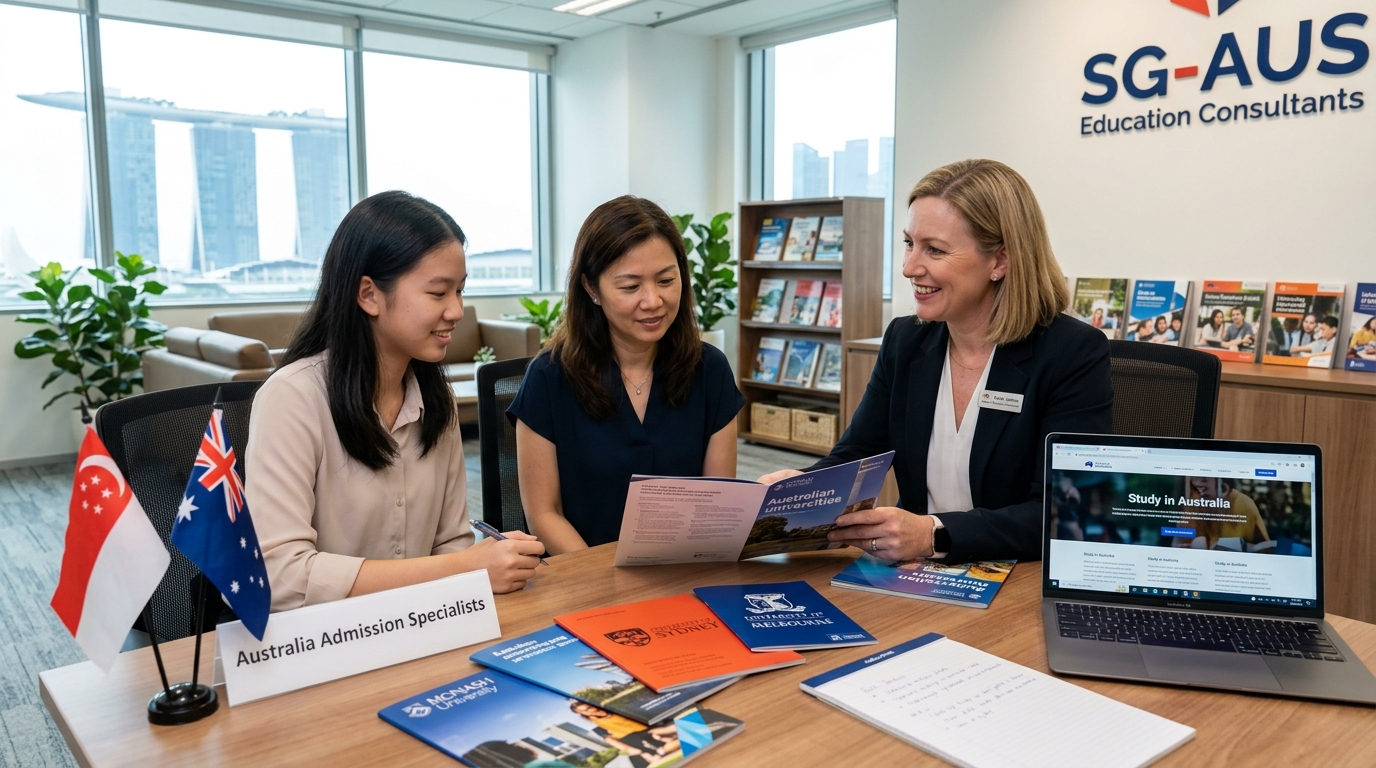 Best Australia Admission Consultants for singapore student