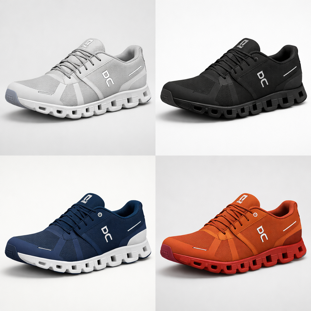 On cloud shoes