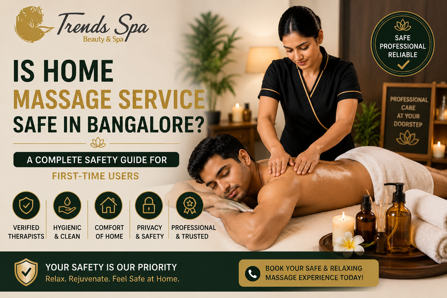 Is Home Massage Service Safe in Bangalore?