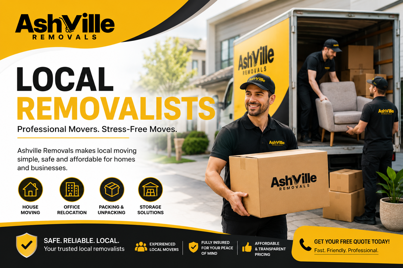 Local Removalists-Ashville Removals