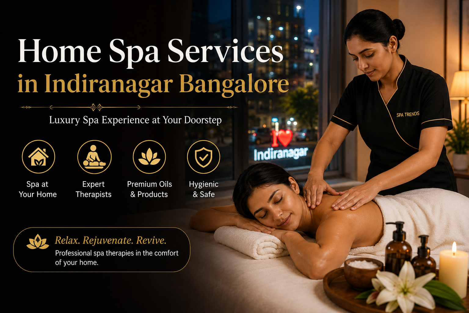 home spa service in Indiranagar Bangalore