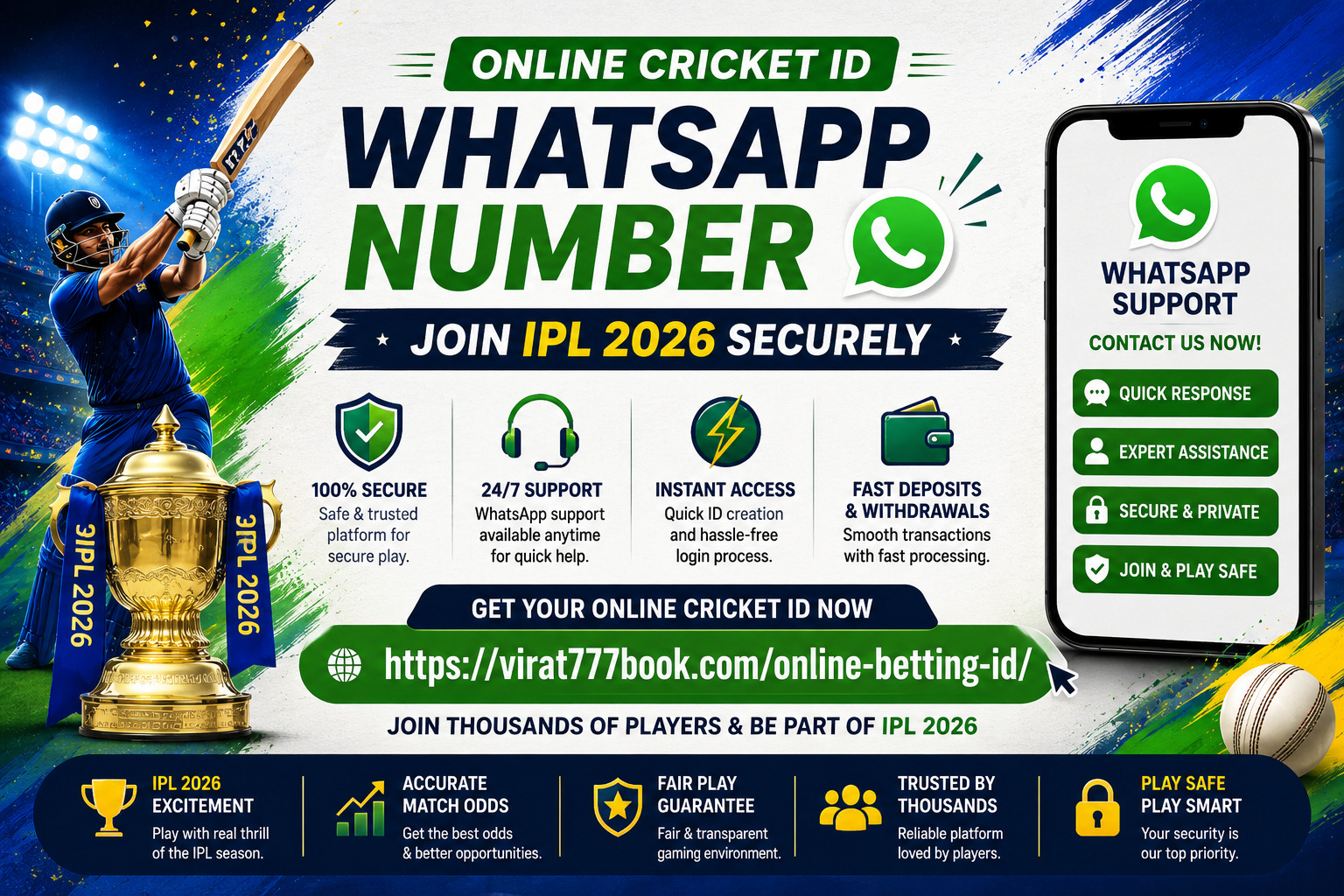 Online Cricket ID Whatsapp Number