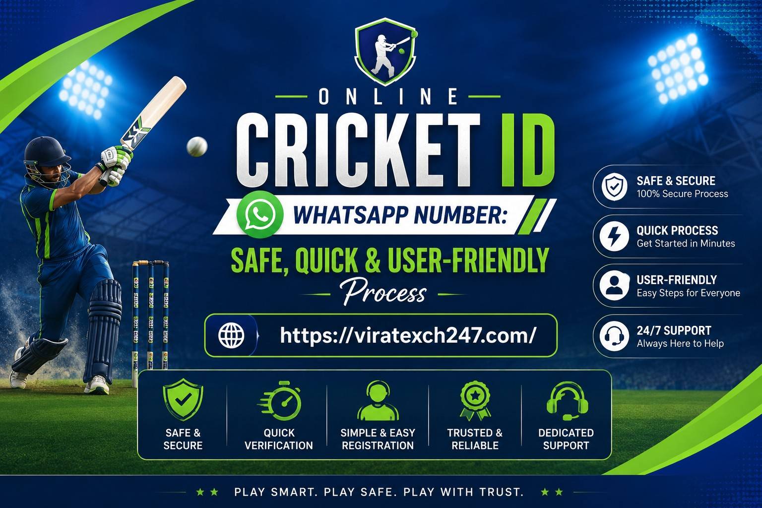 Online Cricket ID WhatsApp Number: Safe, Quick & User-Friendly Process